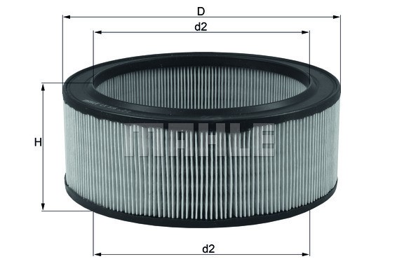 Luftfilter Knecht LX 516 KNECHT Luftfilter Knecht LX 516 KNECHT