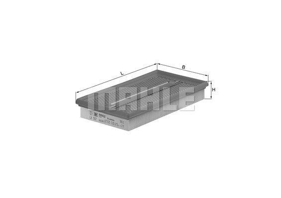 Luftfilter Knecht LX 557 KNECHT