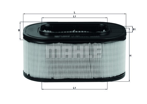 Luftfilter Knecht LX 558 KNECHT