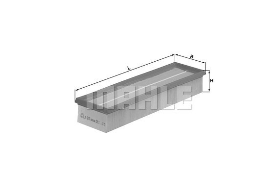 Luftfilter Knecht LX 617 KNECHT