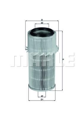 Luftfilter Knecht LX 682 KNECHT