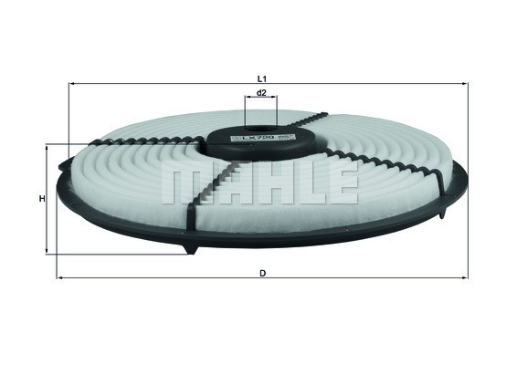 Luftfilter Knecht LX 729 KNECHT
