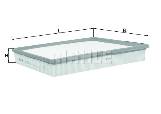 Luftfilter Knecht LX 935/2 KNECHT