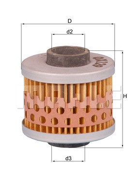 Oljefilter Knecht OX 129 KNECHT