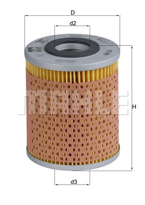 Oljefilter Knecht OX 51 KNECHT