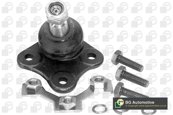 Kulled / Spindelled, Nedre framaxel, framaxel vänster Bga SJ9610 BGA Kulled / Spindelled, Nedre framaxel, framaxel vänster Bga SJ9610 BGA