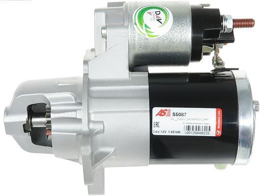 Startmotor 12V As-pl S5087 AS-PL