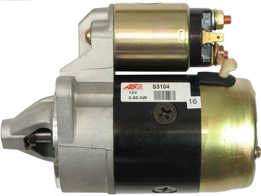 Startmotor 12V As-pl S5104 AS-PL Startmotor 12V As-pl S5104 AS-PL