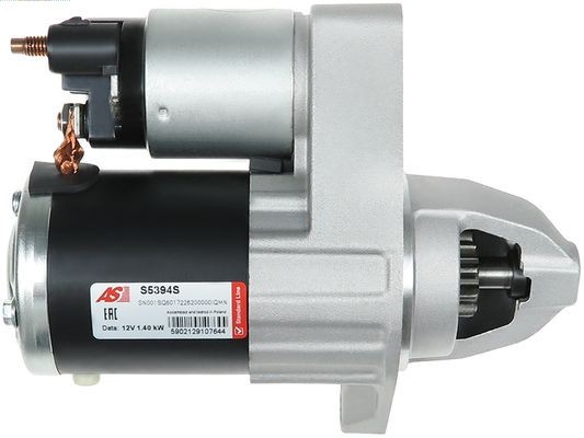 Startmotor 12V As-pl S5394S AS-PL Startmotor 12V As-pl S5394S AS-PL
