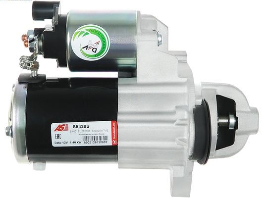 Startmotor 12V As-pl S5439S AS-PL