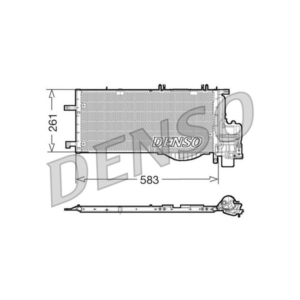 Kondensor, klimatanläggning Denso DCN20022 DENSO