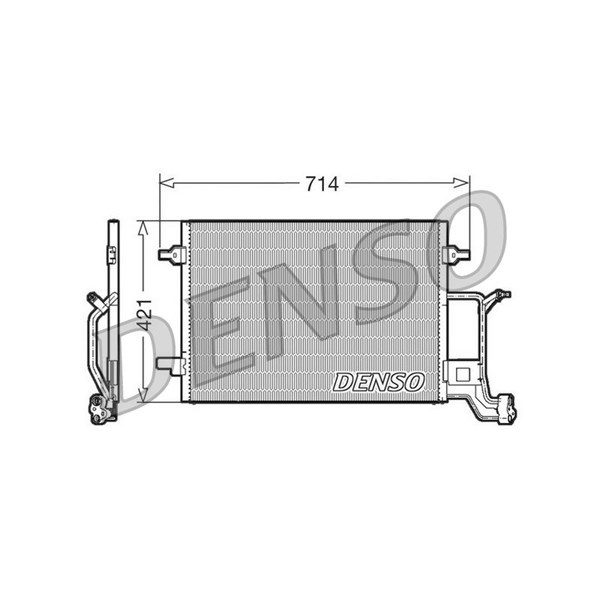 Kondensor, klimatanläggning Denso DCN32019 DENSO