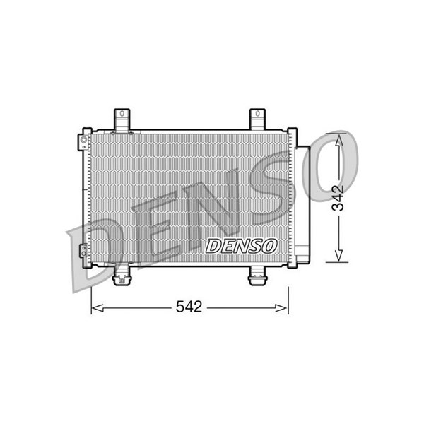 Kondensor, klimatanläggning Denso DCN47005 DENSO