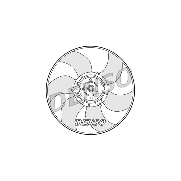 Fläkt, kylare Denso DER23001 DENSO