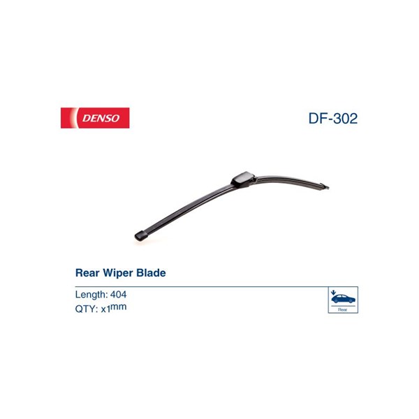Torkarblad, Bak Denso DF-302 DENSO