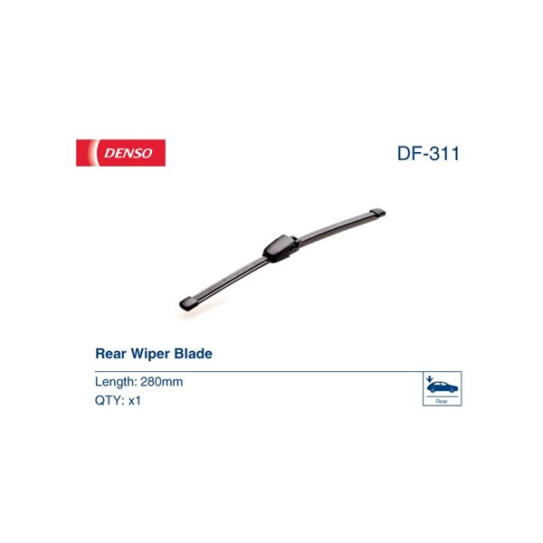 Torkarblad, Bak Denso DF-311 DENSO