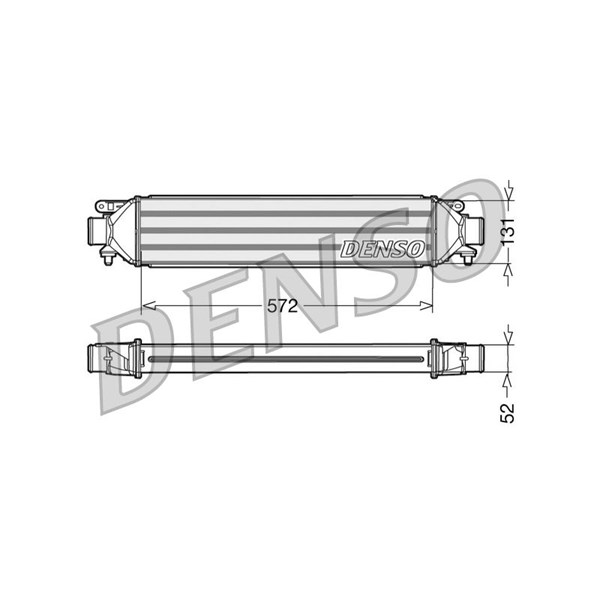 Intercooler Denso DIT09107 DENSO