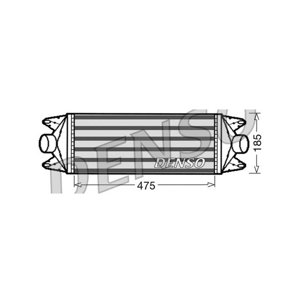 Intercooler Denso DIT12001 DENSO
