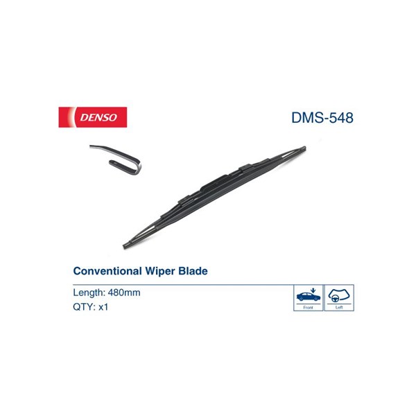 Torkarblad, Förarsida Denso DMS-548 DENSO