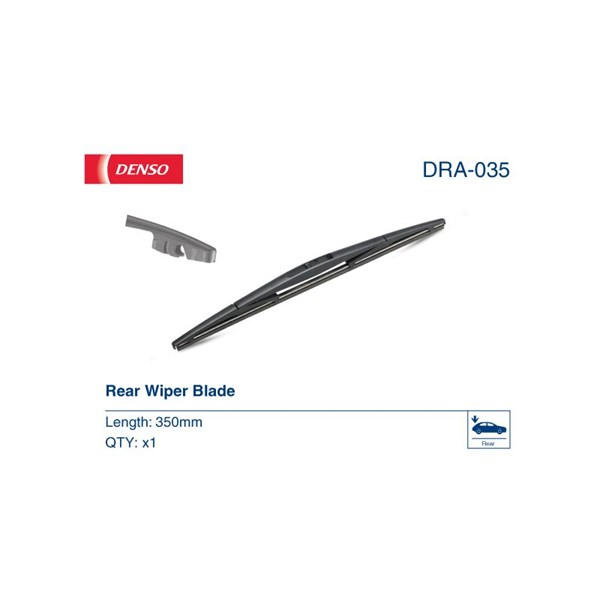 Torkarblad, Bak Denso DRA-035 DENSO