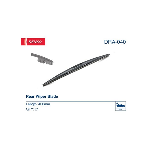 Torkarblad, Bak Denso DRA-040 DENSO