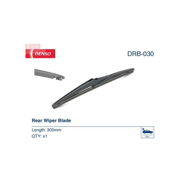 Torkarblad, Bak Denso DRB-030 DENSO