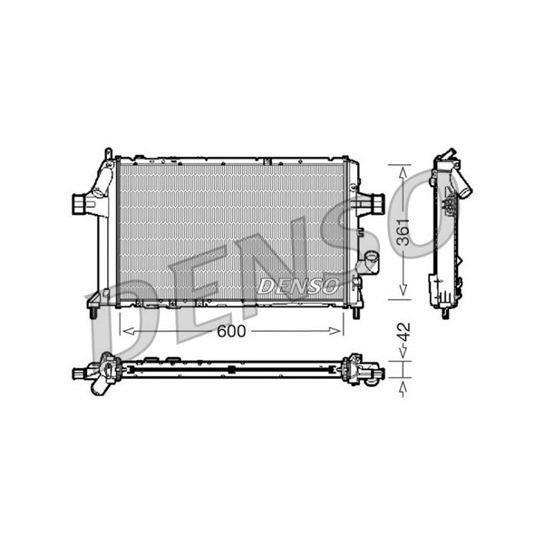 Kylare, motorkylning Denso DRM20085 DENSO