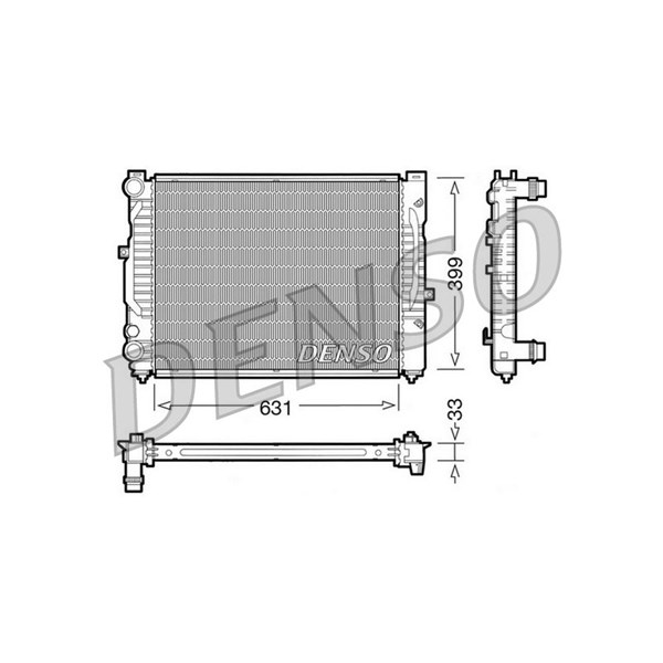 Kylare, motorkylning Denso DRM32029 DENSO