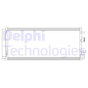 Kondensor, klimatanläggning Delphi CF20381 DELPHI