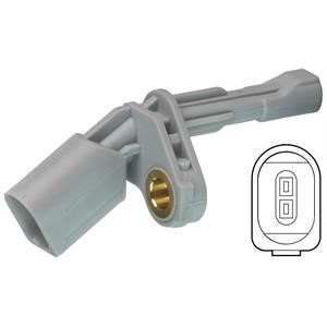 ABS-givare, Sensor, hjulvarvtal, Bakaxel vänster DELPHI