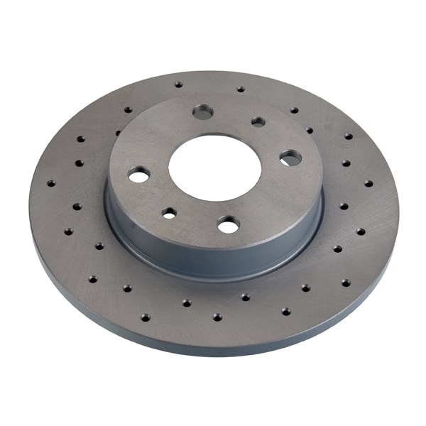 Bromsskiva Solid, Bakaxel Febi bilstein 107724 FEBI BILSTEIN