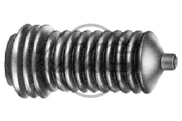 Dammskydd, styrsystem, Fram, höger eller vänster Metalcaucho 0126 Metalcaucho