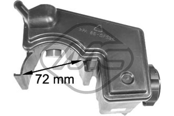 Utjämningskärl, hydraulolja servostyrning Metalcaucho 03777 Metalcaucho