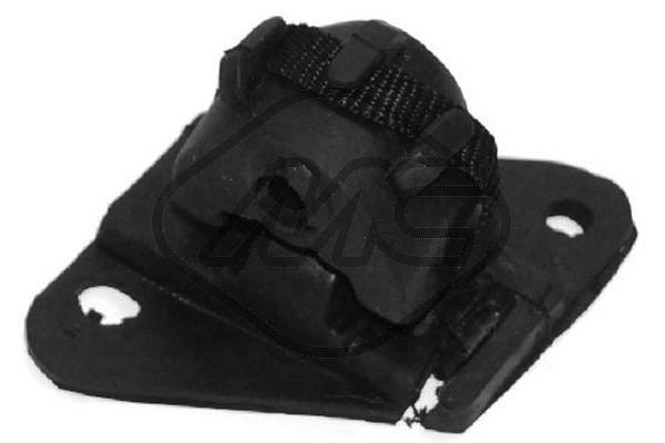 Gummiupphängning, ljuddämpare, Höger bak Metalcaucho 04654 Metalcaucho