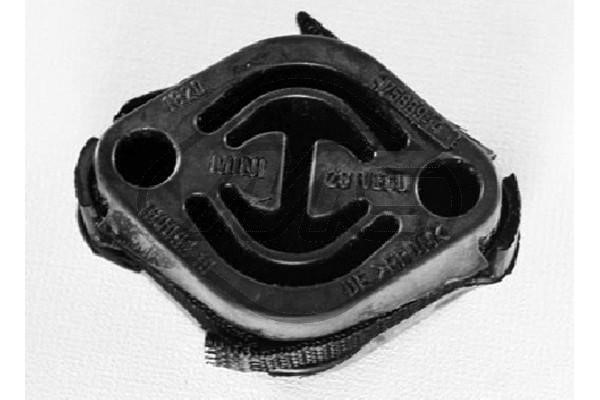 Klämma, ljuddämpare, Bak Metalcaucho 05743 Metalcaucho