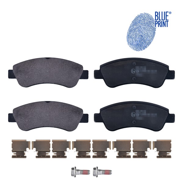 Bromsbeläggsats Ventilerad, Framaxel Blue print ADP154202 BLUE PRINT
