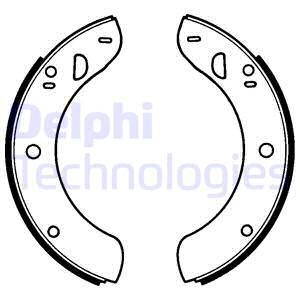 Bromsbackar, sats, Framaxel Delphi LS1018 DELPHI