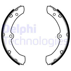 Bromsbackar, sats, Bakaxel, Framaxel Delphi LS2146 DELPHI