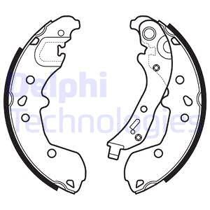 Bromsbackar, sats, Bakaxel Delphi LS2148 DELPHI