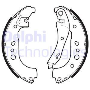 Bromsbackar, sats, Bakaxel Delphi LS2149 DELPHI