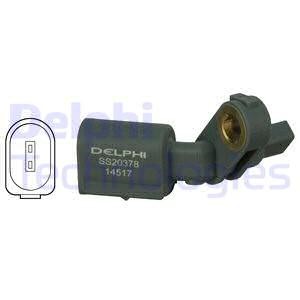 ABS-givare, Sensor, hjulvarvtal, framaxel vänster Delphi SS20378 DELPHI