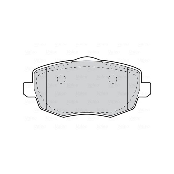 Bromsbeläggsats, Framaxel Valeo 301761 VALEO Bromsbeläggsats, Framaxel Valeo 301761 VALEO