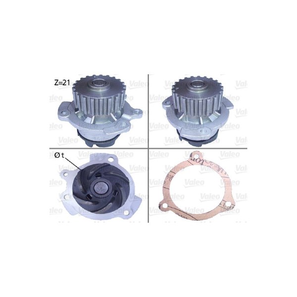 Vattenpump Valeo 506151 VALEO