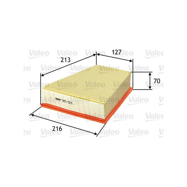Luftfilter Valeo 585024 VALEO