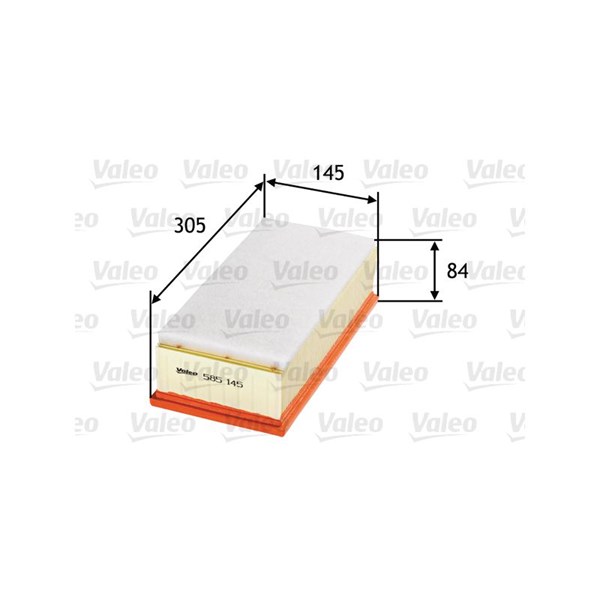 Luftfilter Valeo 585145 VALEO
