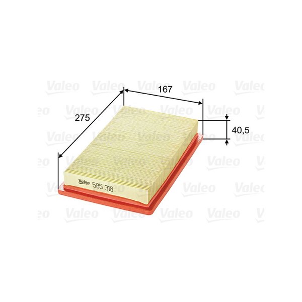 Luftfilter Valeo 585318 VALEO