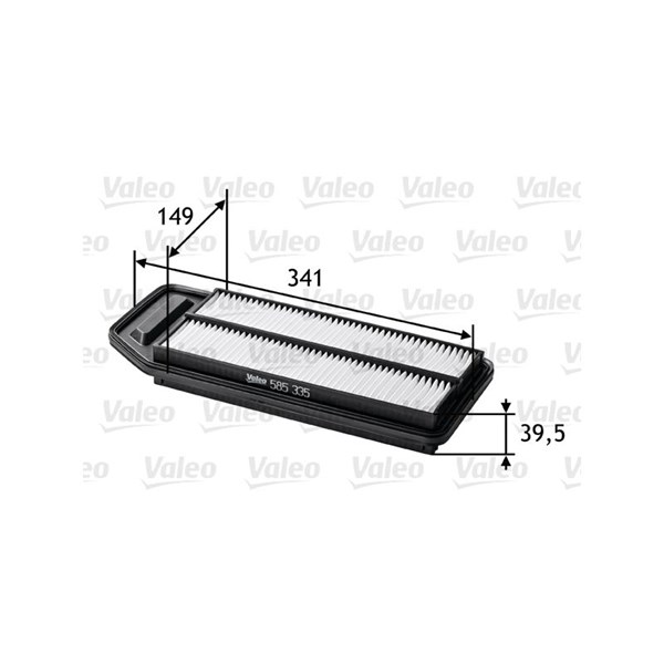 Luftfilter Valeo 585335 VALEO