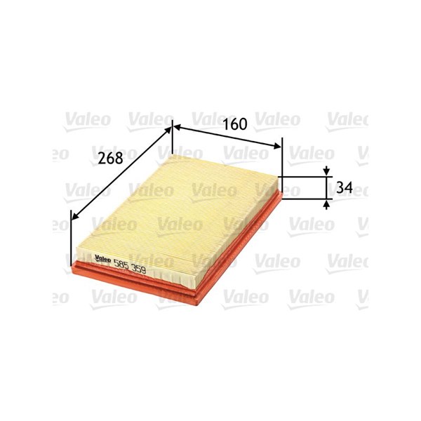 Luftfilter Valeo 585359 VALEO