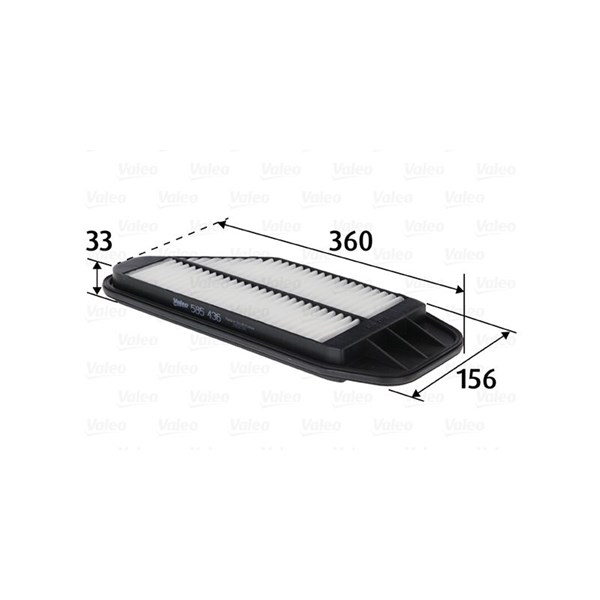 Luftfilter Valeo 585436 VALEO