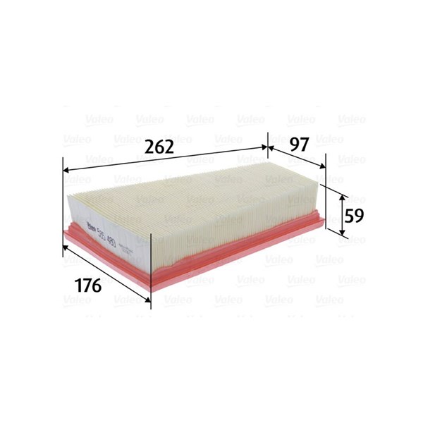 Luftfilter Valeo 585480 VALEO